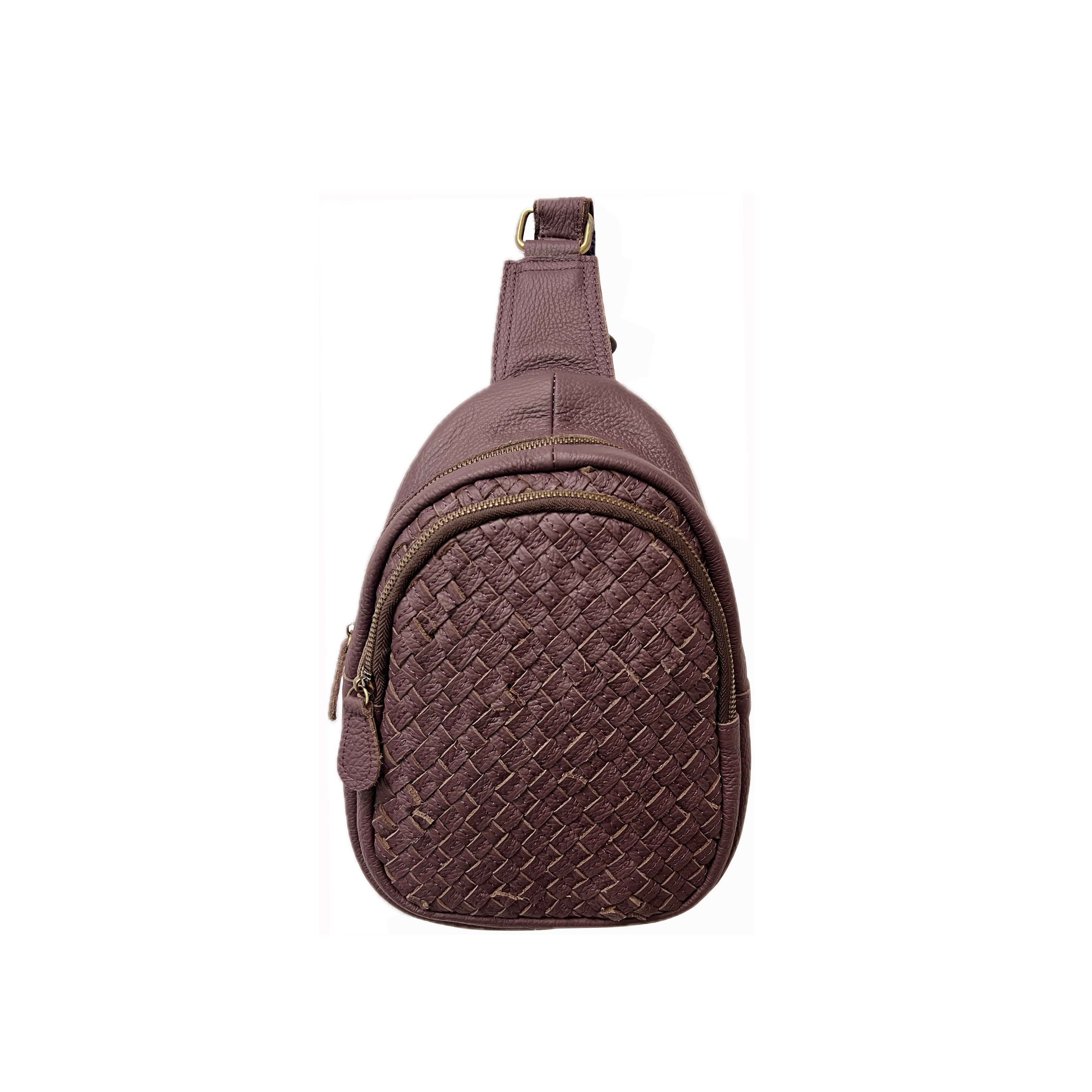 Popular AmeriLeather Brown Leather Sling Bag