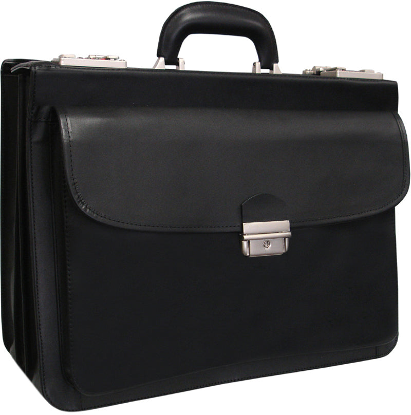 Amerileather Modern Attache Leather Executive Brief (#2891-04)